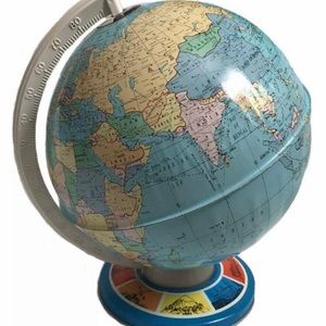 Vintage Ohio Art Company USSR Globe